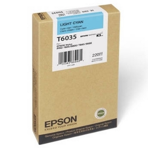 muc in epson t6035 hop muc xanh nhat 220ml c13t603500